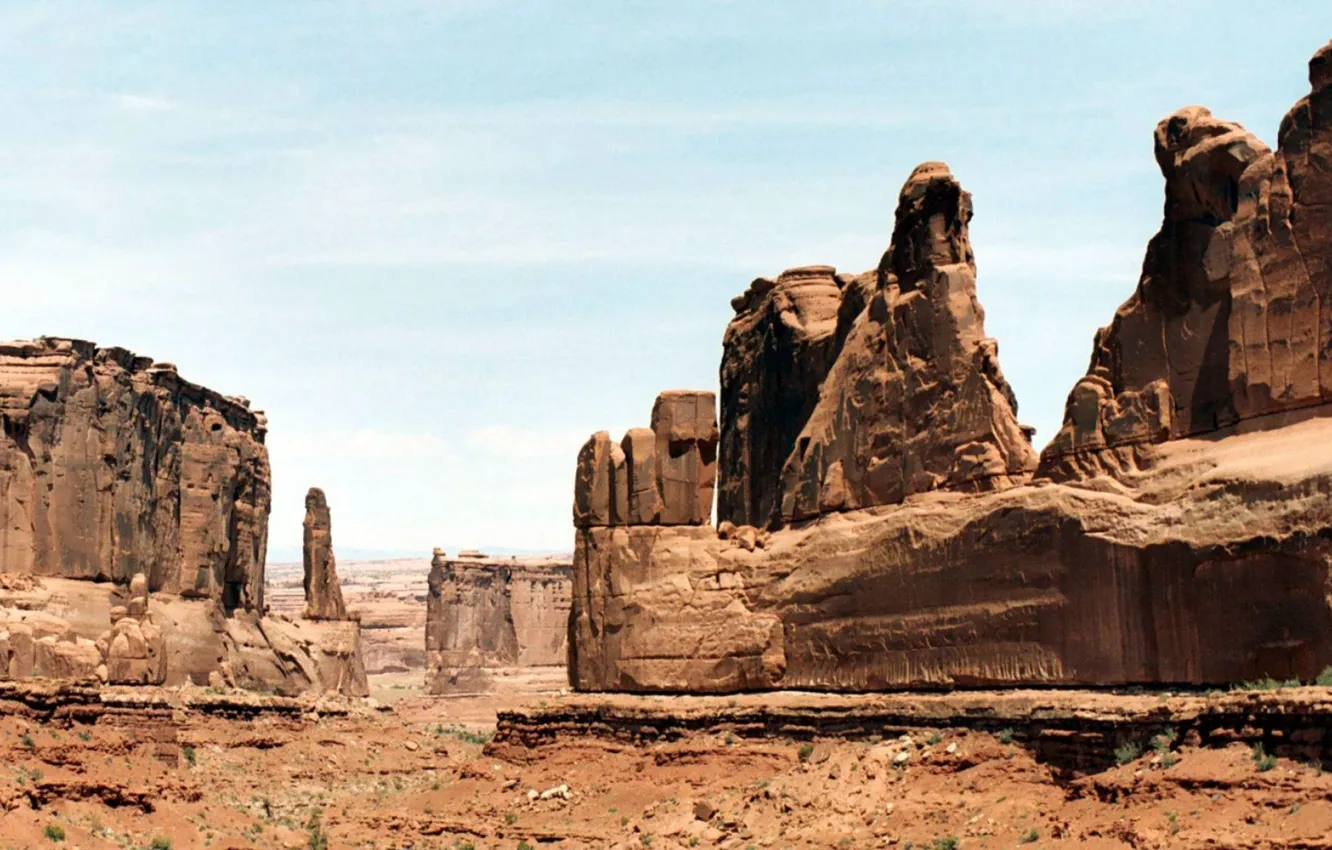 Фото обои rocks, usa, arizona, monument valley