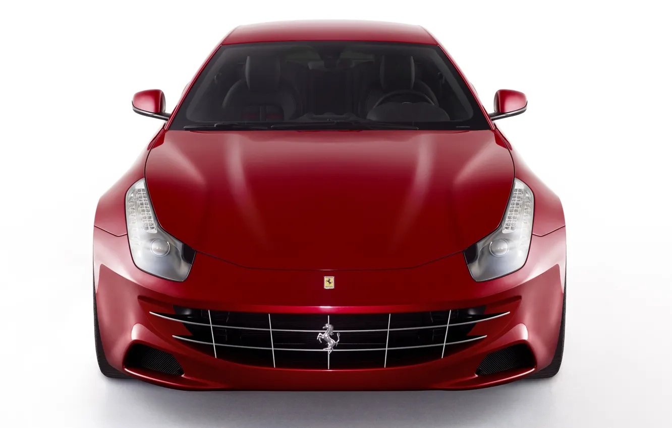 Фото обои красный, Авто, Ferrari FF