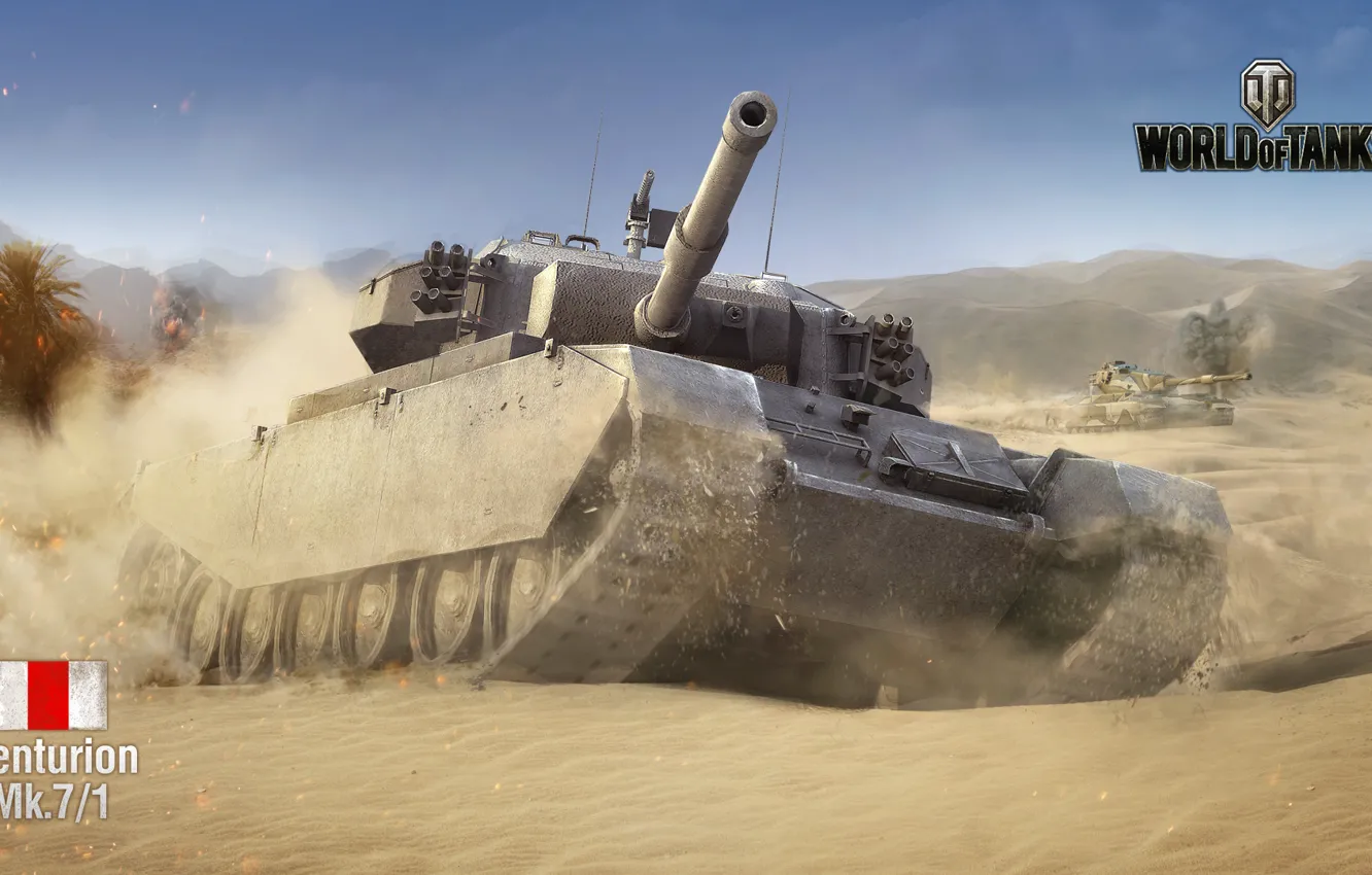 Фото обои Танки, World of Tanks, Центурион