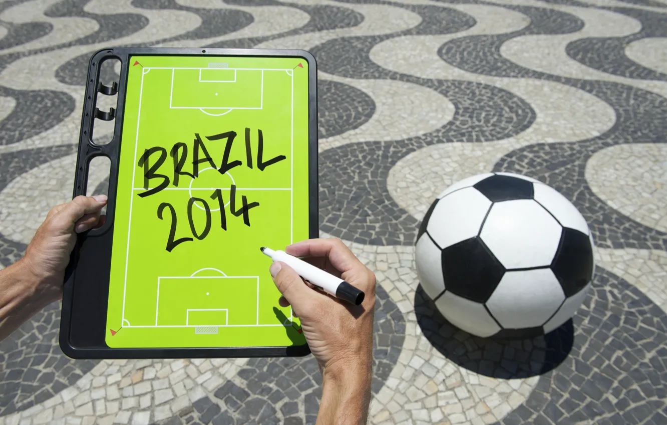 Фото обои football, ball, World Cup, Brasil, FIFA, 2014