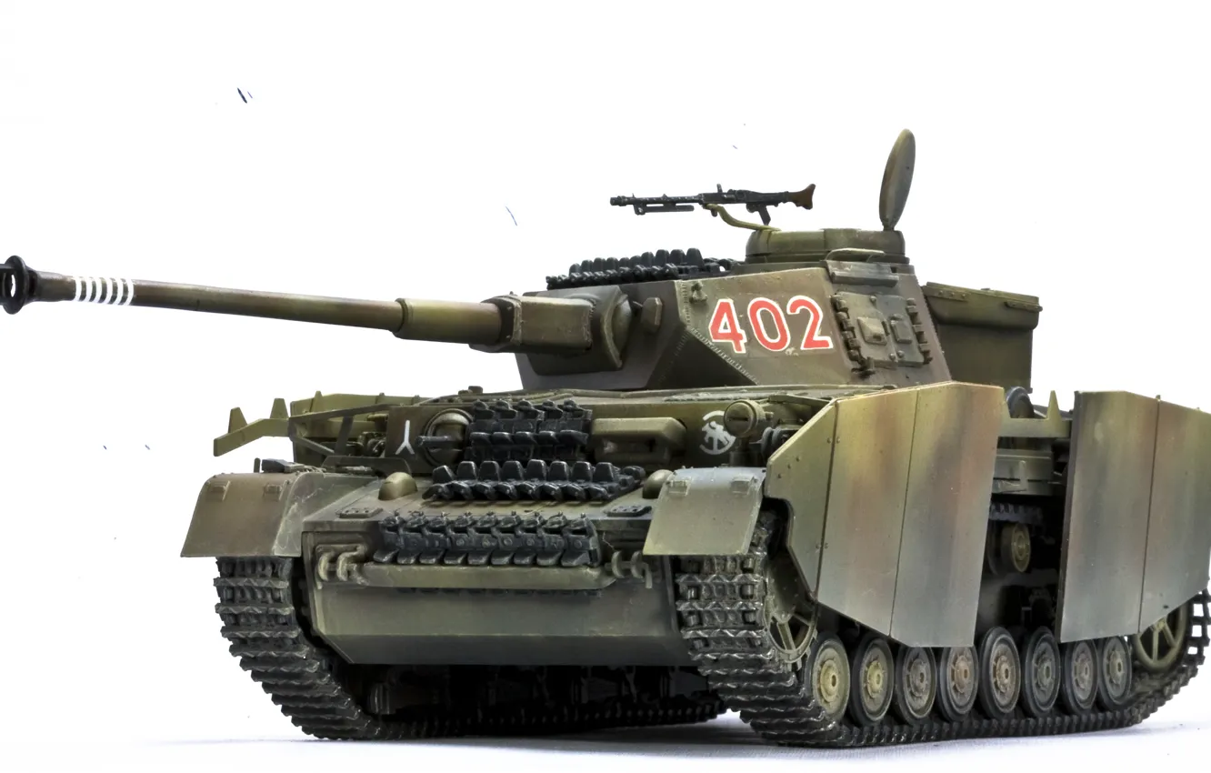 Фото обои игрушка, танк, немецкий, средний, Panzerkampfwagen IV, моделька, периода, Второй мировой войны