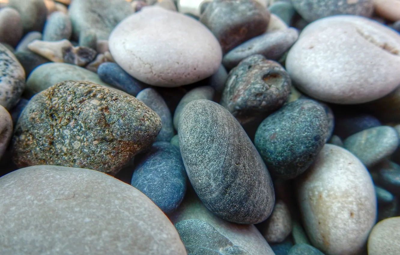 Фото обои пляж, макро, природа, камни
