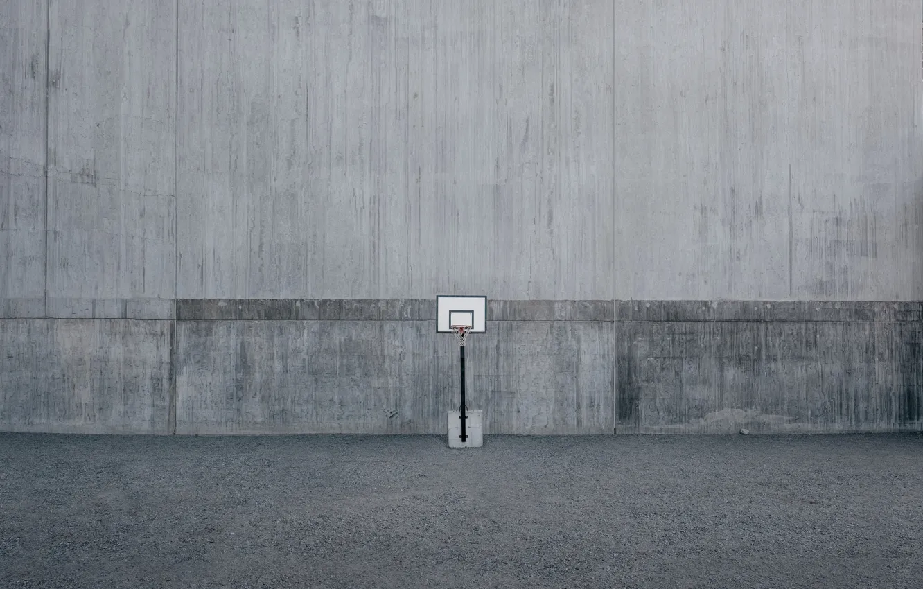 Фото обои спорт, баскетбол, площадка