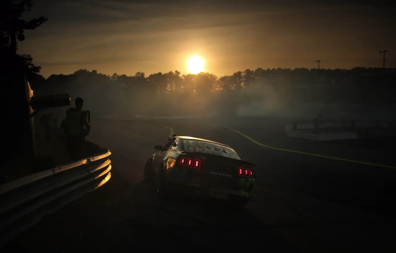 Фото обои mustang, мустанг, дрифт, drift, ford, форд, formula, 2013