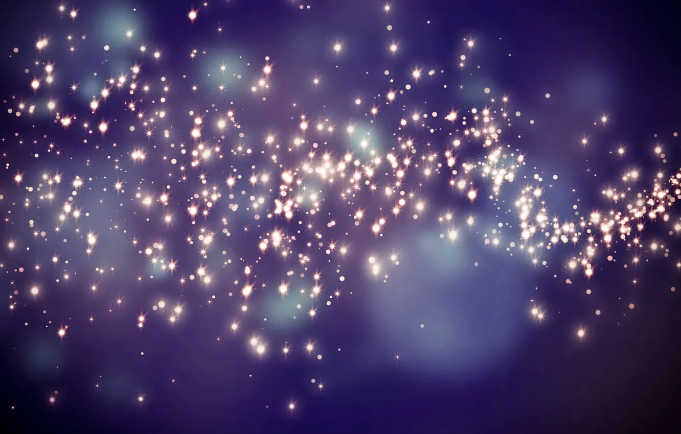 Фото обои звезды, блики, фон