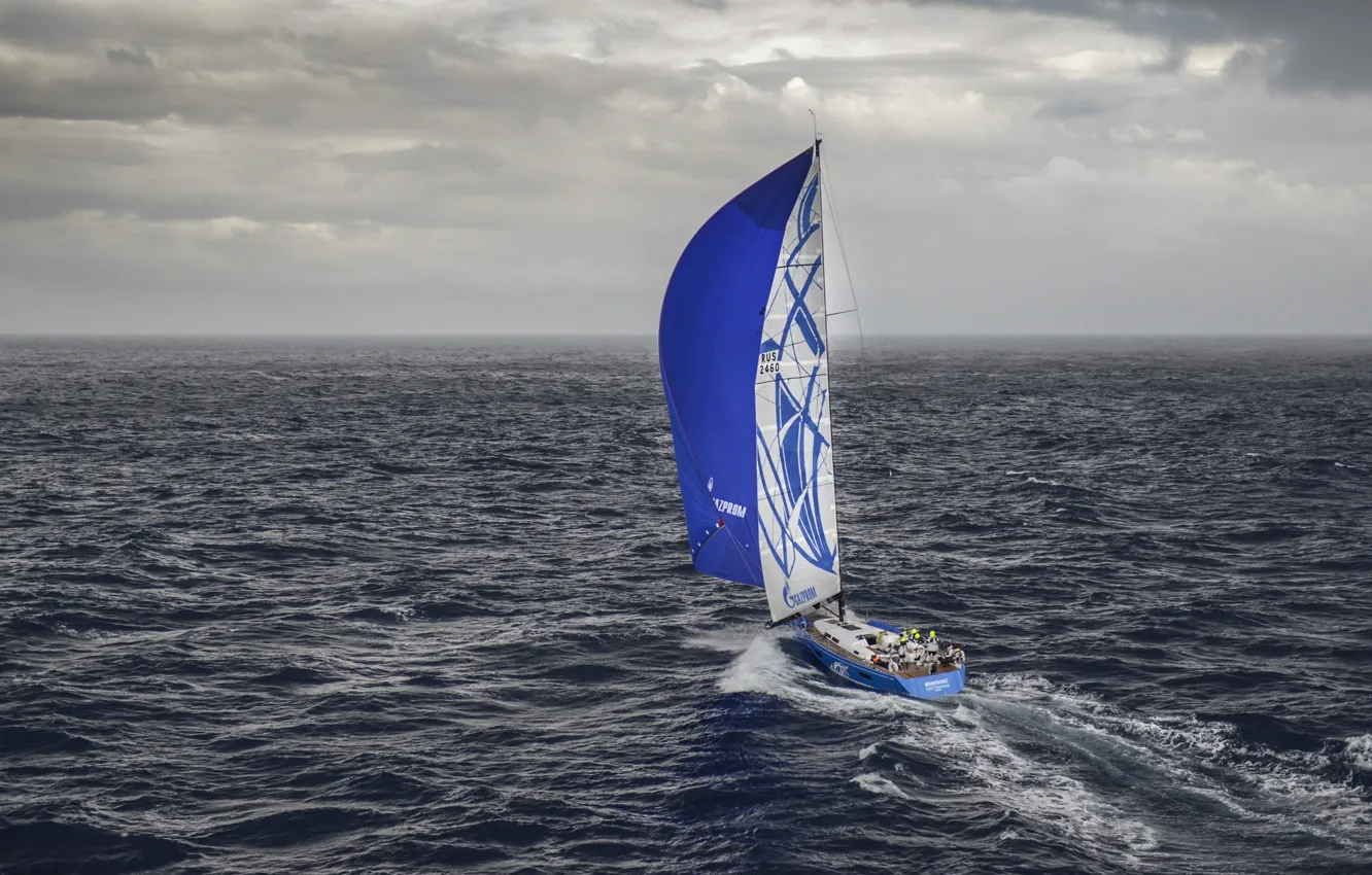 Фото обои океан, спорт, яхта