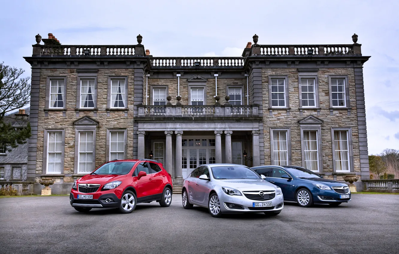 Фото обои Opel, особняк, автомобили, Metallic