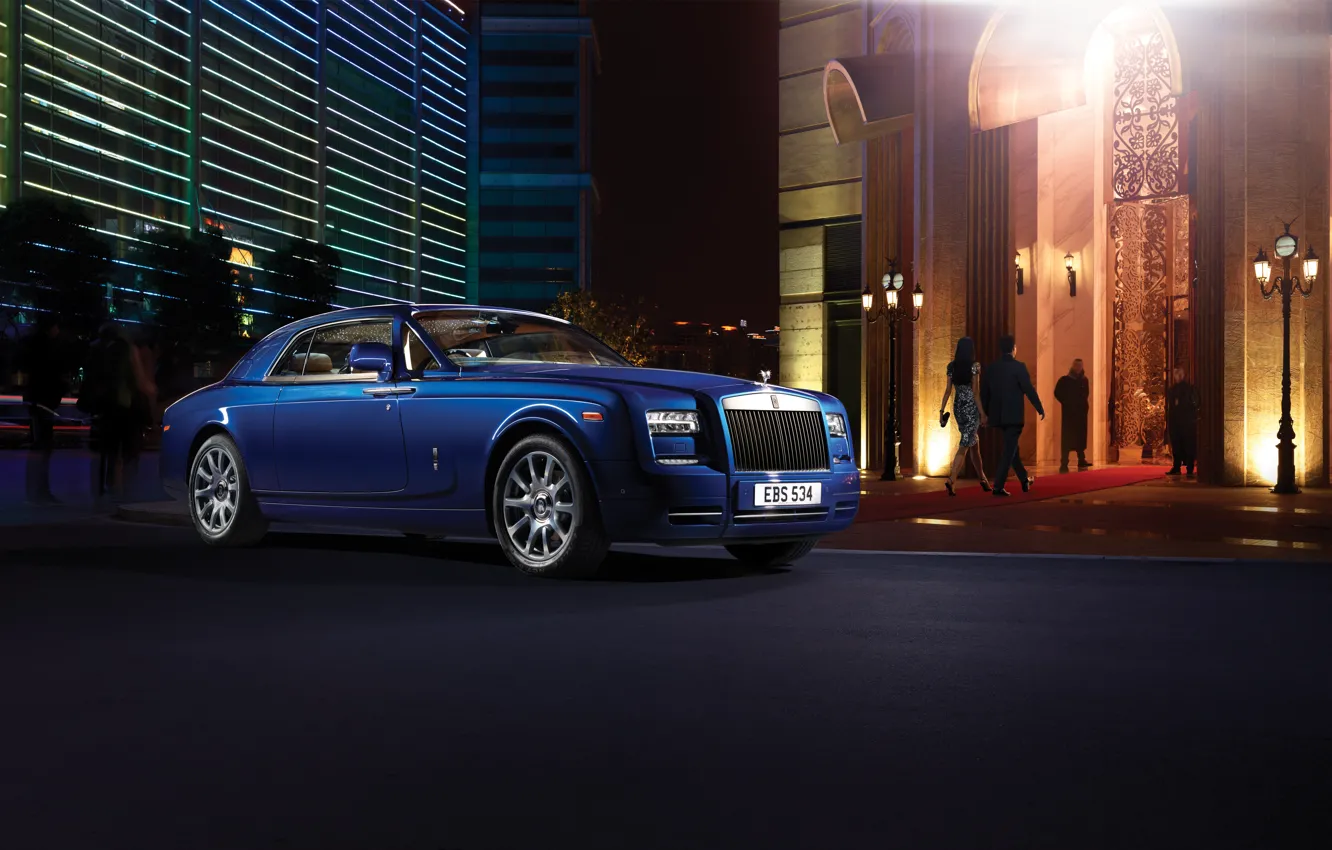 Фото обои Rolls-Royce, Phantom, Rolls Royce, coupe, ролс ройс, фантом