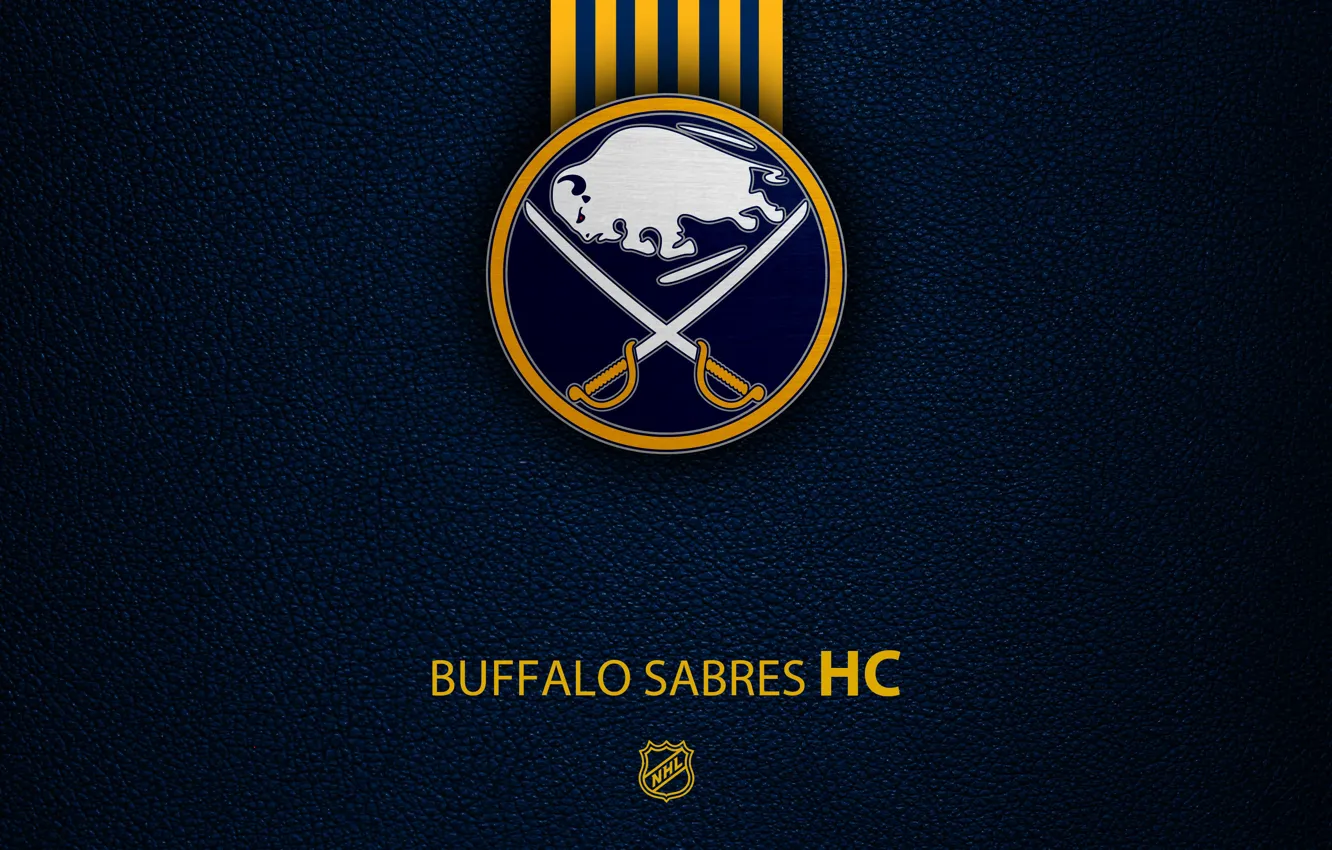Фото обои wallpaper, sport, logo, NHL, hockey, Buffalo Sabres