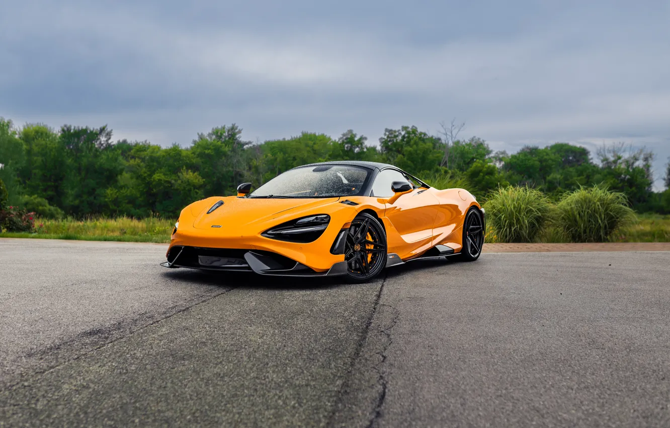 Фото обои Orange, Mclaren, 765LT