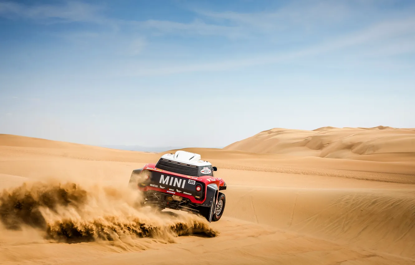 Rally Dakar пустыня