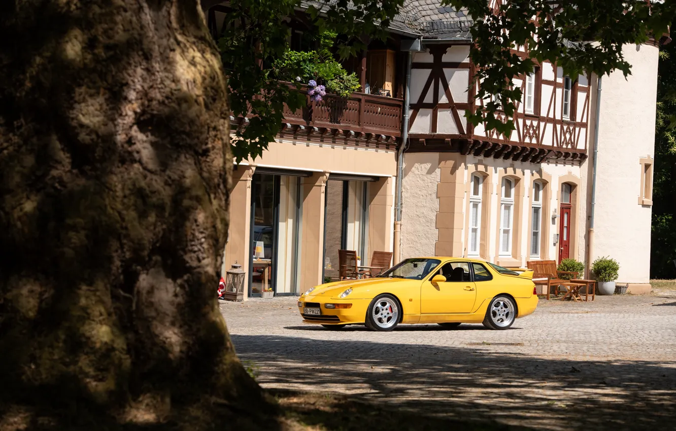 Фото обои Porsche, 968, sports car, Porsche 968 Turbo S