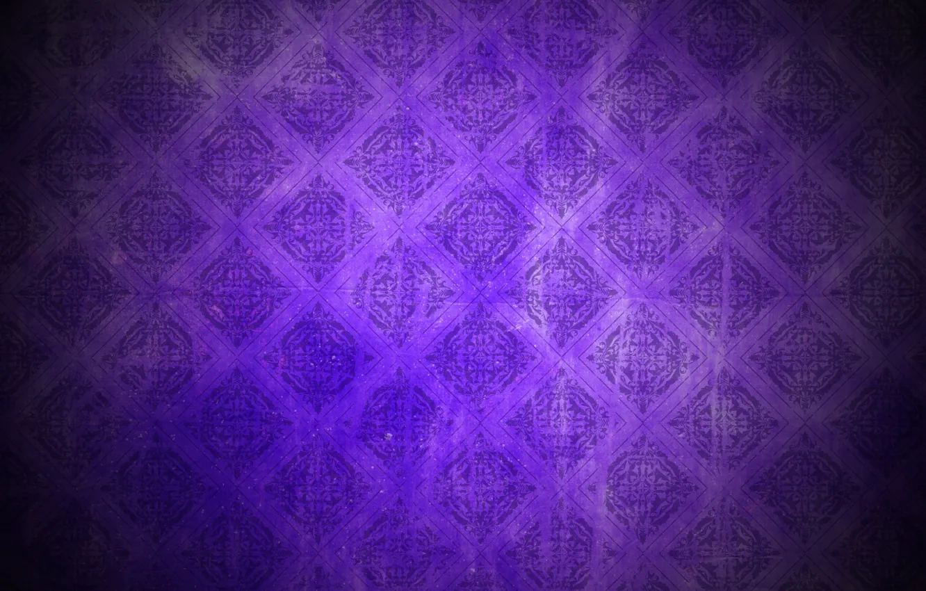 Фото обои фиолетовый, фон, узор, dark, vintage, background, pattern, grunge