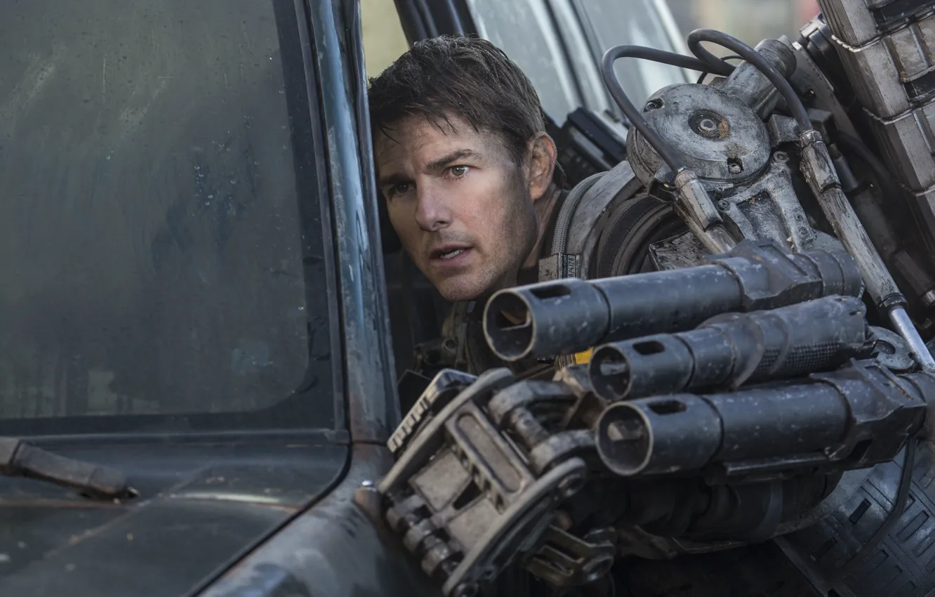 Фото обои экзоскелет, Том Круз, Tom Cruise, Edge of Tomorrow, Грань будущего