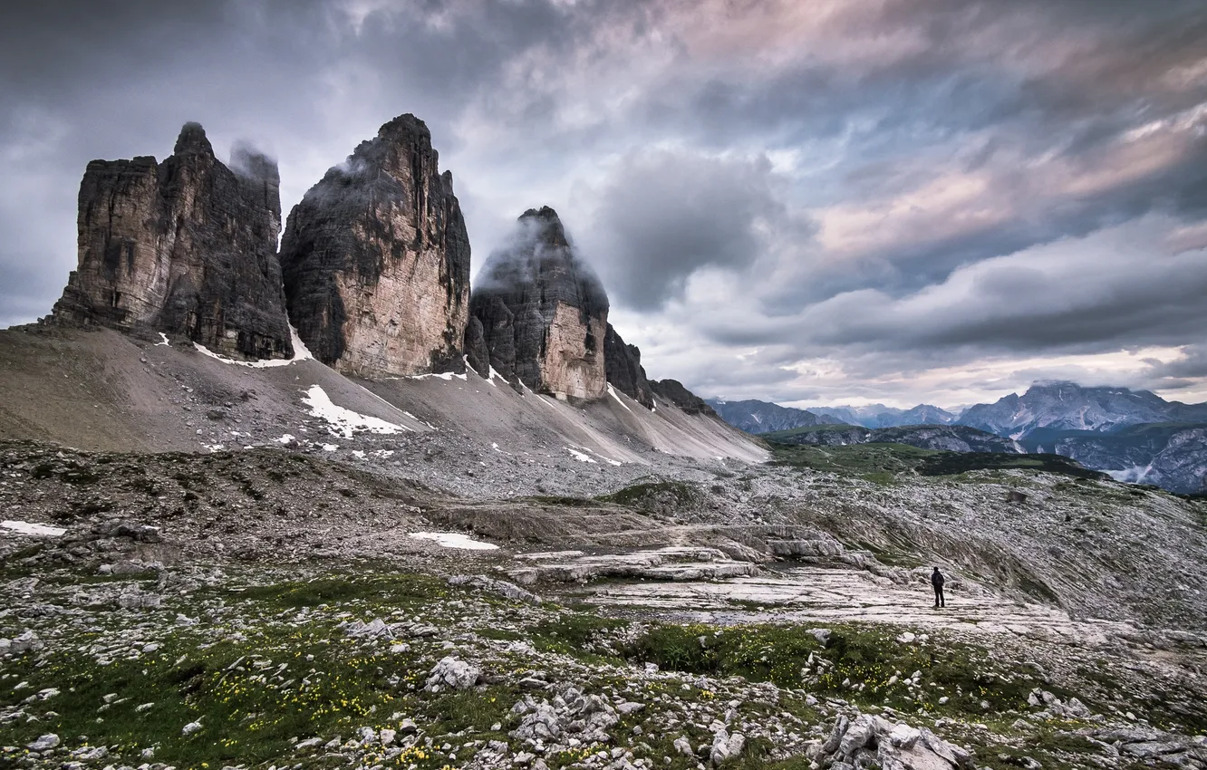 Фото обои пейзаж, горы, природа, Италия
