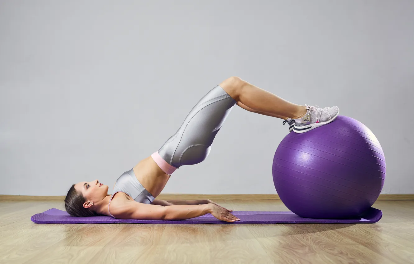 Фото обои gym, leggings, buttock, woman fitness, activewear, woman exercises, woman streching, woman workout