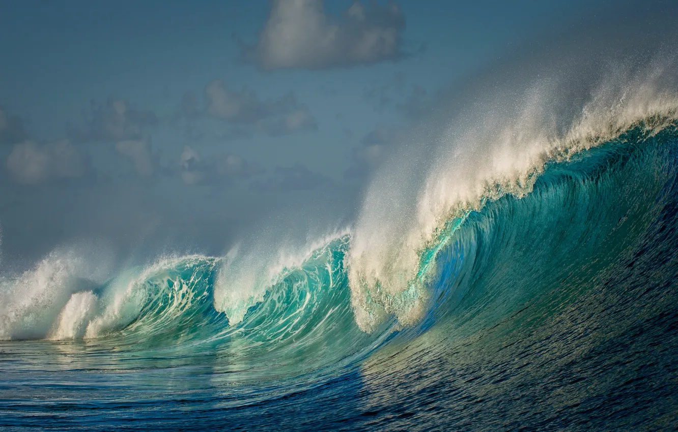 Фото обои море, волны, вода, природа, океан