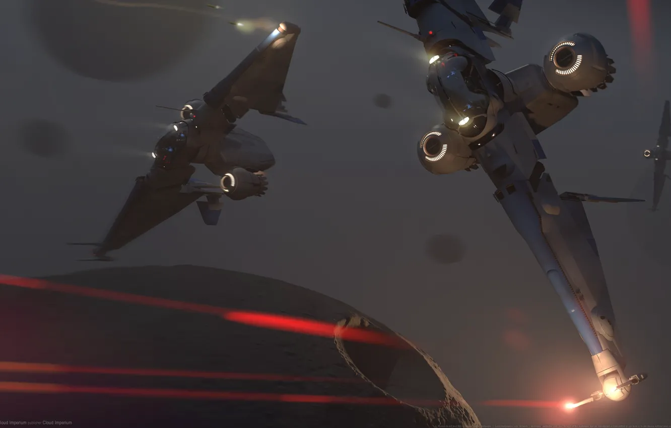 Фото обои game, Star Citizen, starships
