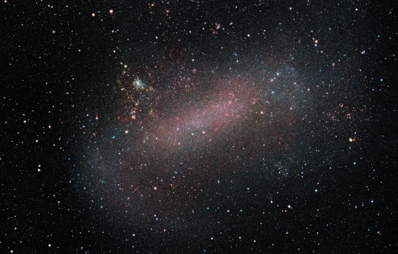 Фото обои космос, БМО, LMC, Большое Магелланово Облако, карликовая галактика