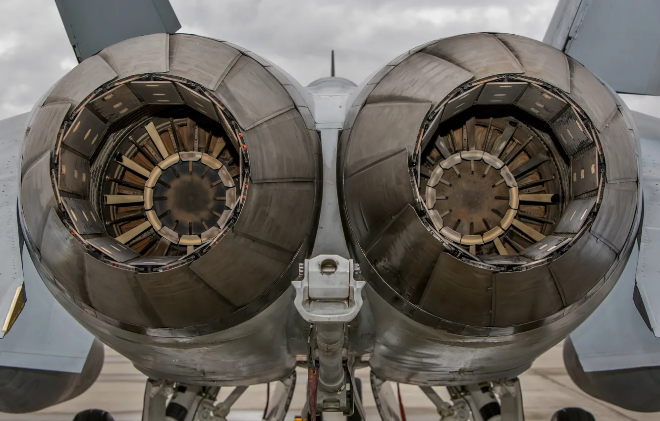 Фото обои истребитель, реактивный двигатель, многоцелевой, Hornet, FA-18E, General Electric