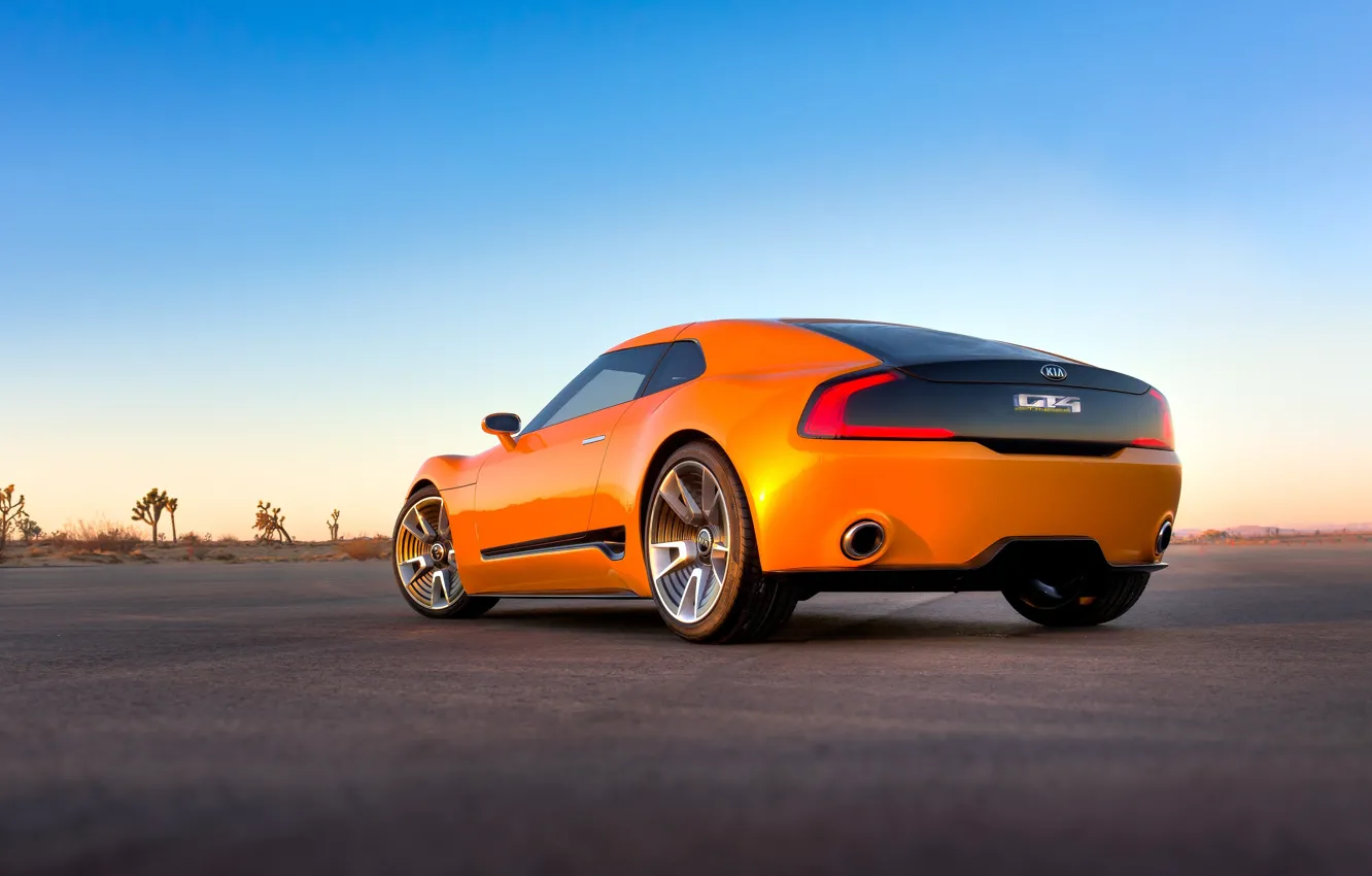 Фото обои 2014, Pictures, Kia GT4 Stinger Concept, Sport Car