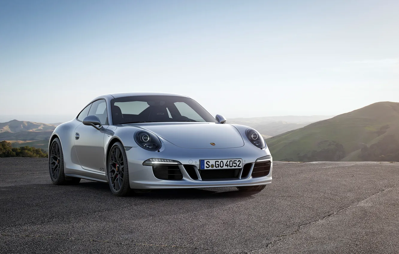 Фото обои 911, Porsche, Carrera, GTS, 2015