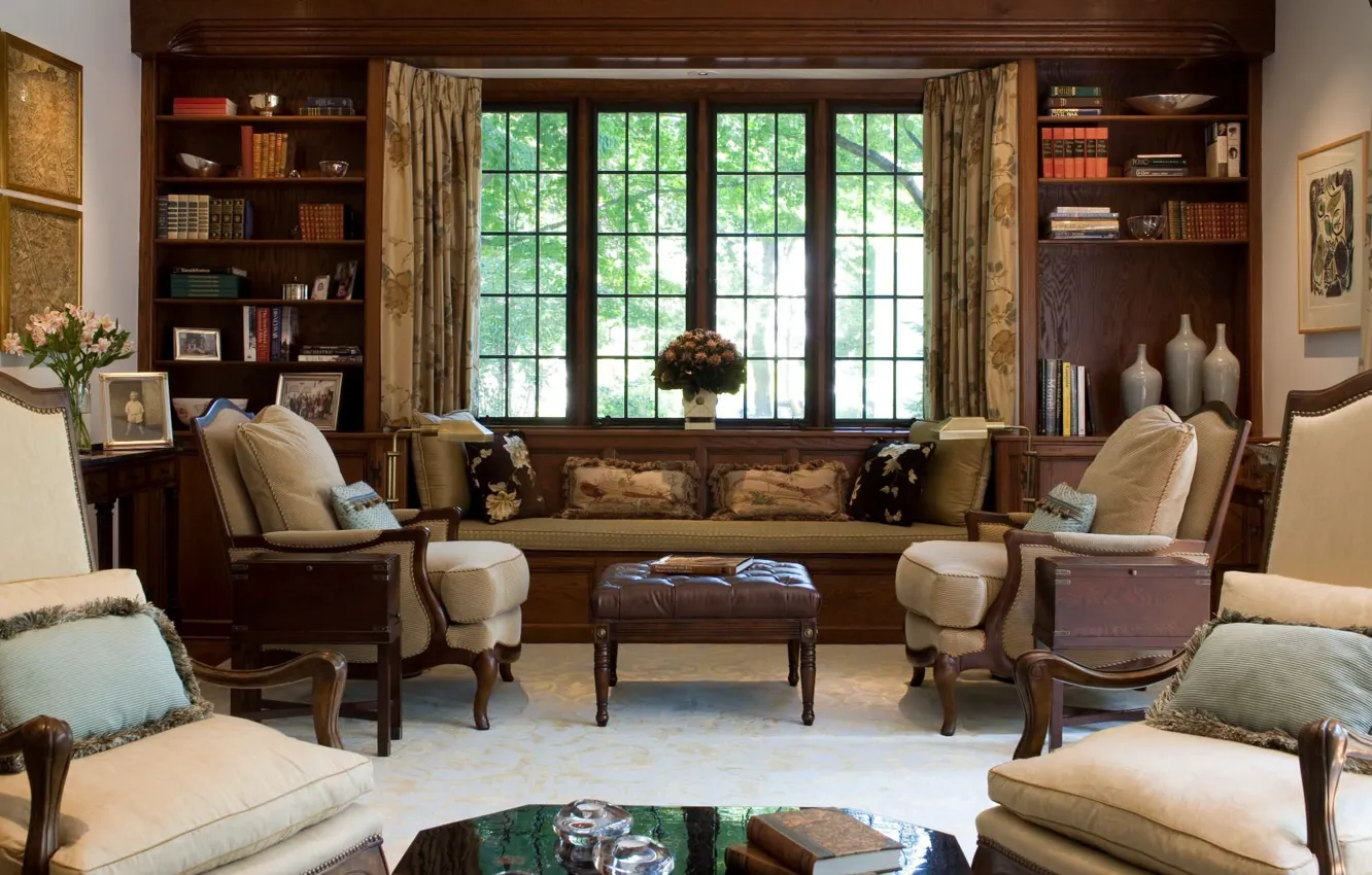 Фото обои дизайн, стиль, комната, интерьер, гостиная, Three maples, by Meyer and Meyer Inc. architecture and interiors