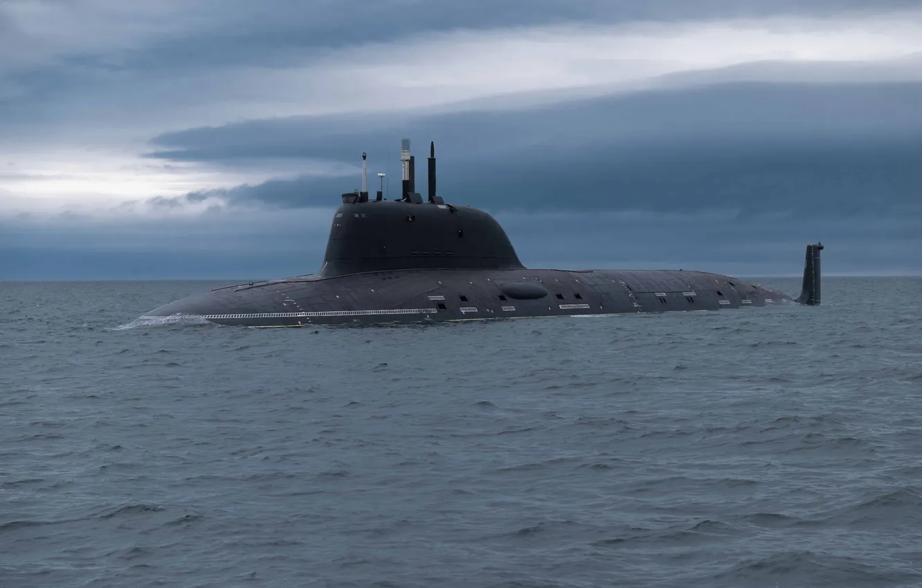 Фото обои summer, sky, sea, ocean, nature, water, army, submarine