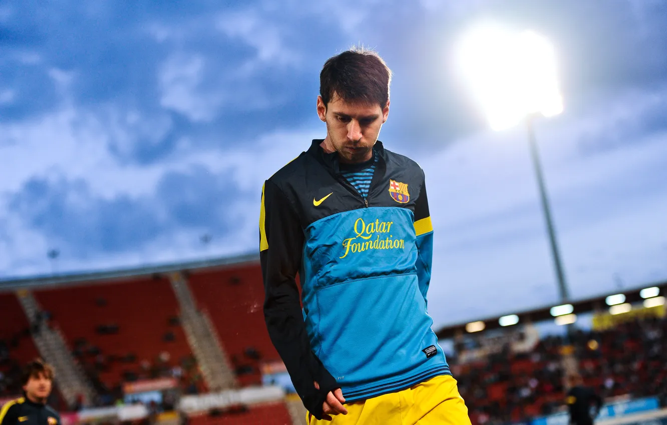 Фото обои Спорт, Футбол, Барселона, Football, Barcelona, Messi, Месси