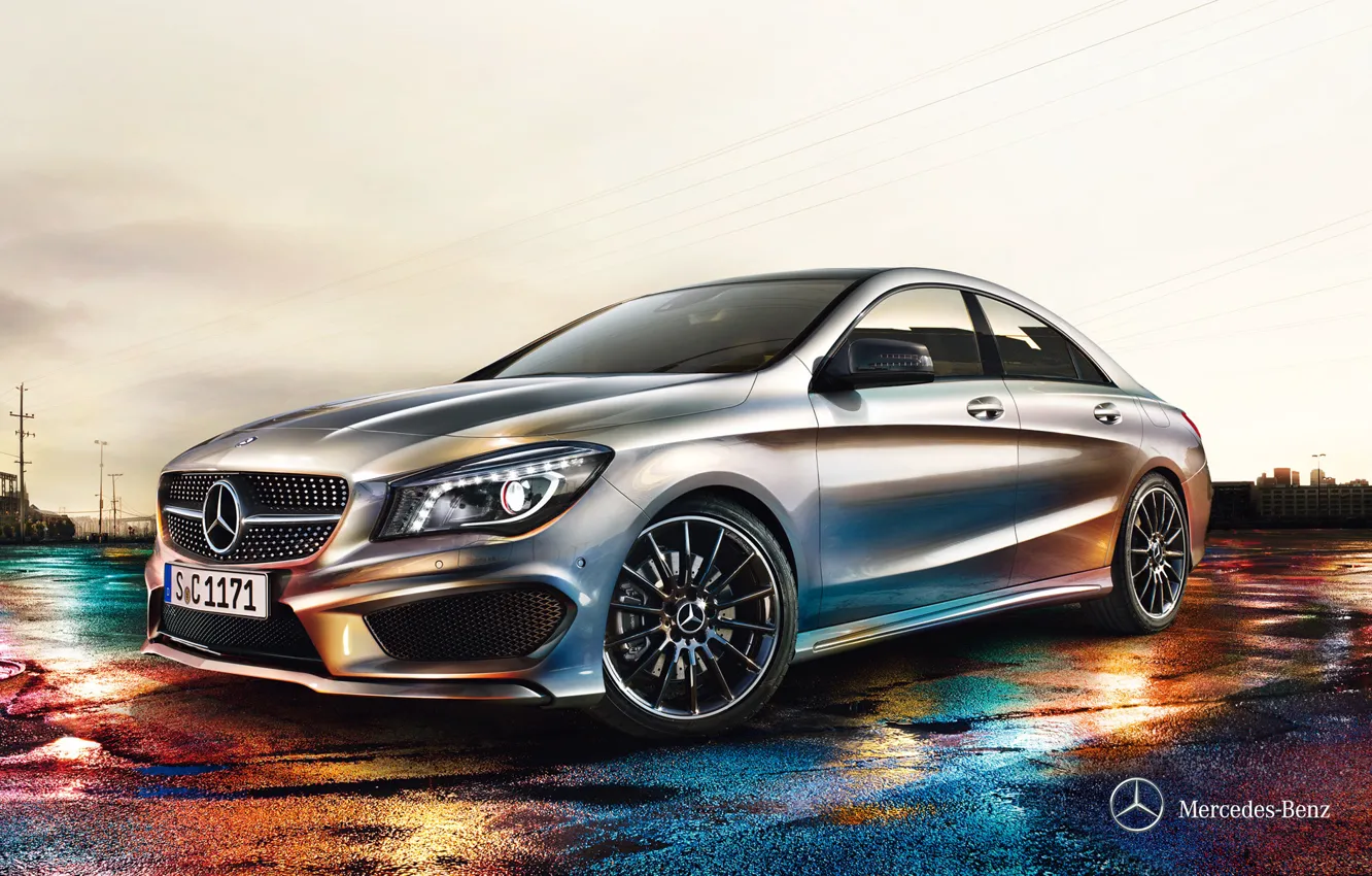 Фото обои Mercedes-Benz, 2012, мерседес, CLA-class, x117