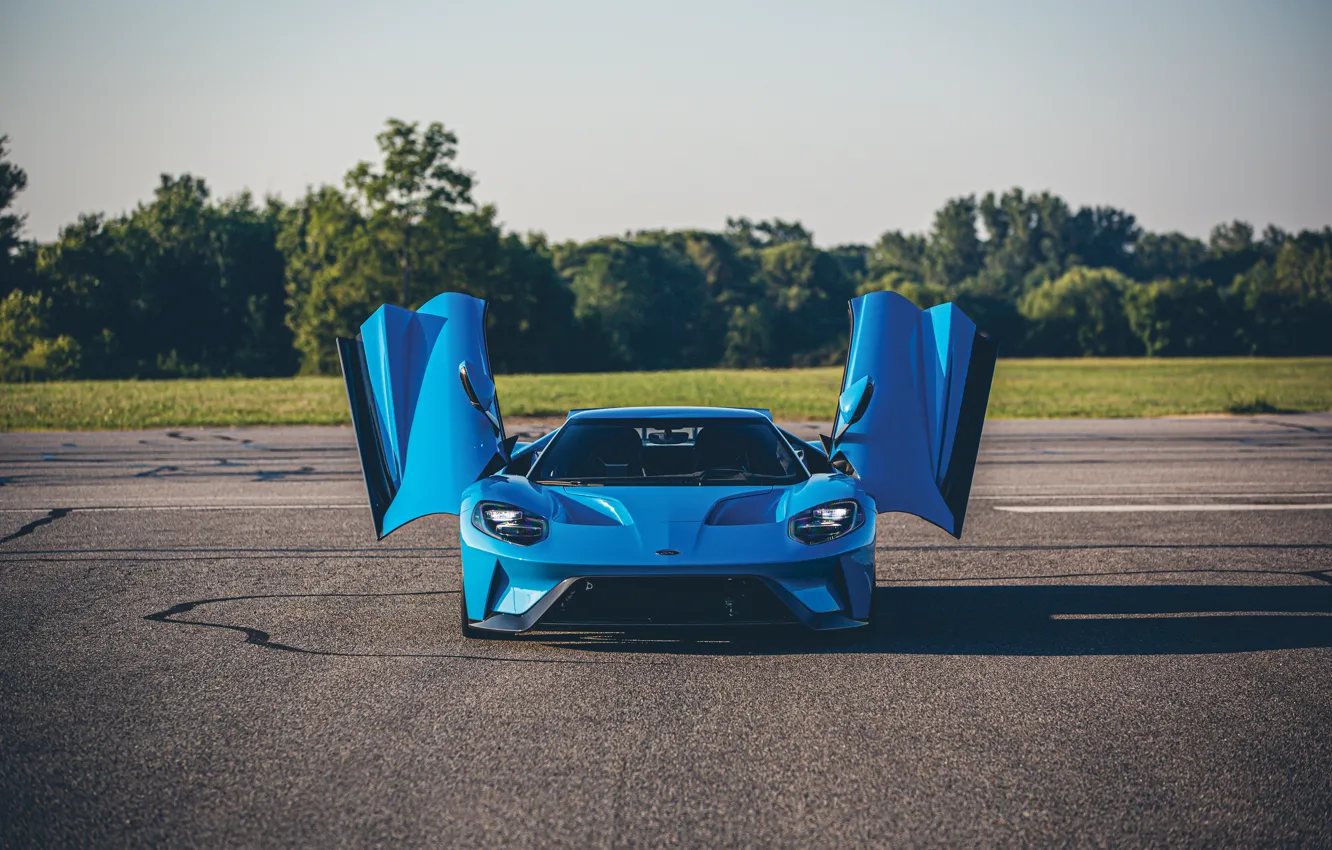 Фото обои Ford, Ford GT, 2017, GT