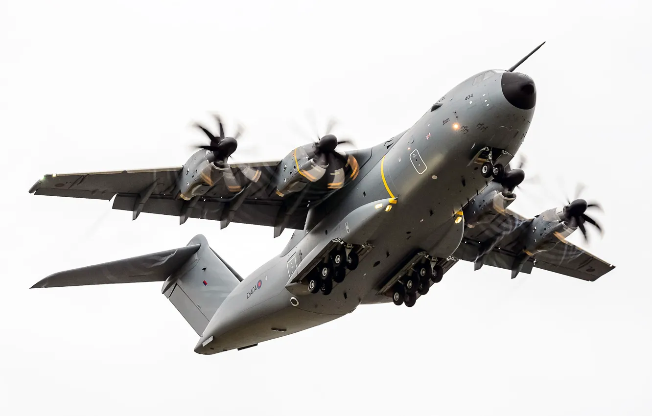 Фото обои небо, aircraft, RAF A400M Atlas
