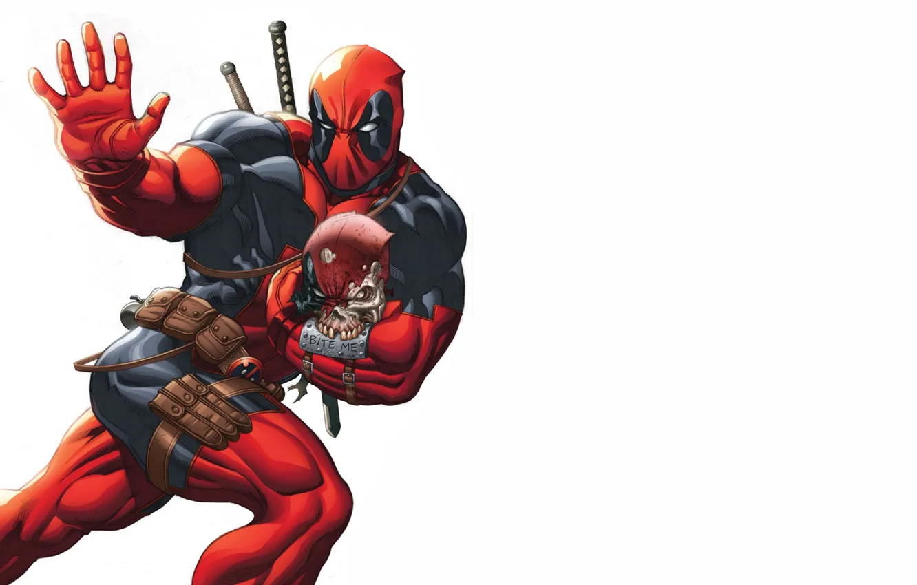 Фото обои Deadpool, Marvel, Дэдпул, Wade Wilson, Марвел, Уэйд Уилсон
