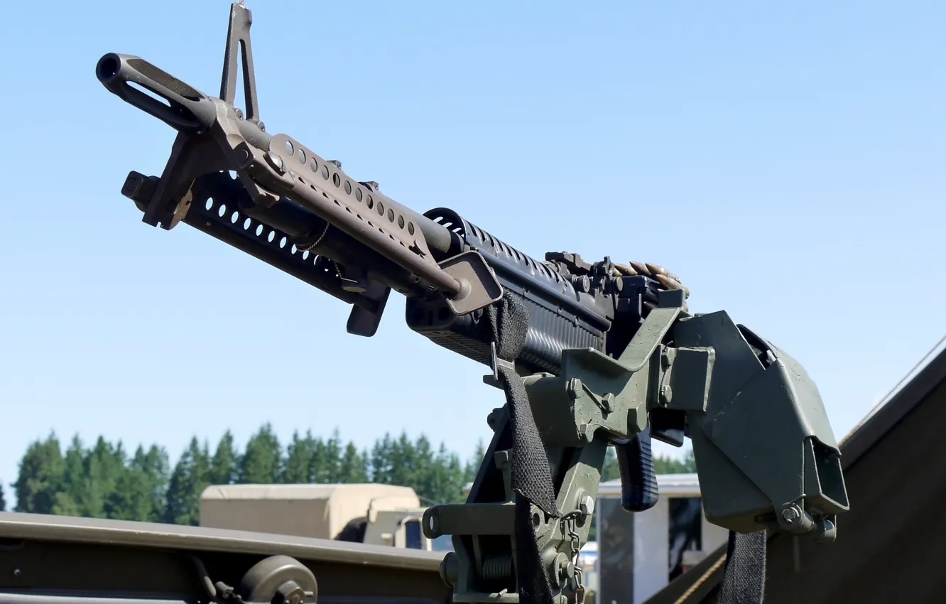 Фото обои оружие, американский, пулемёт, machine gun, M60, единый