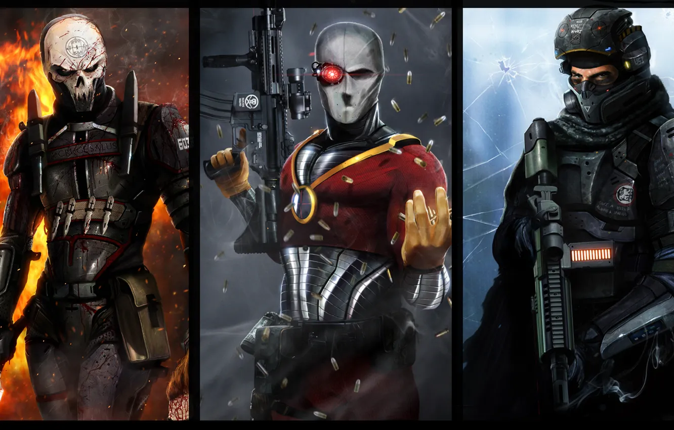 Фото обои LMS, Last Man Standing, Abaddon, Deadshot, Dan Luvisi