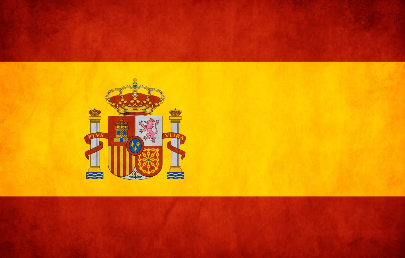 Фото обои красный, жёлтый, флаг, испания, spain