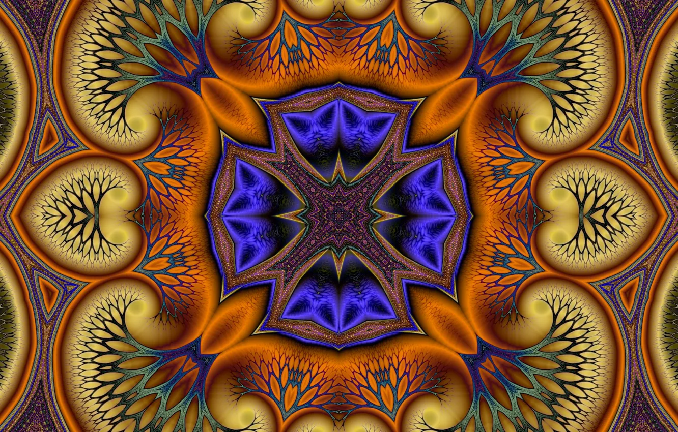 Фото обои узор, цвет, текстура, симметрия