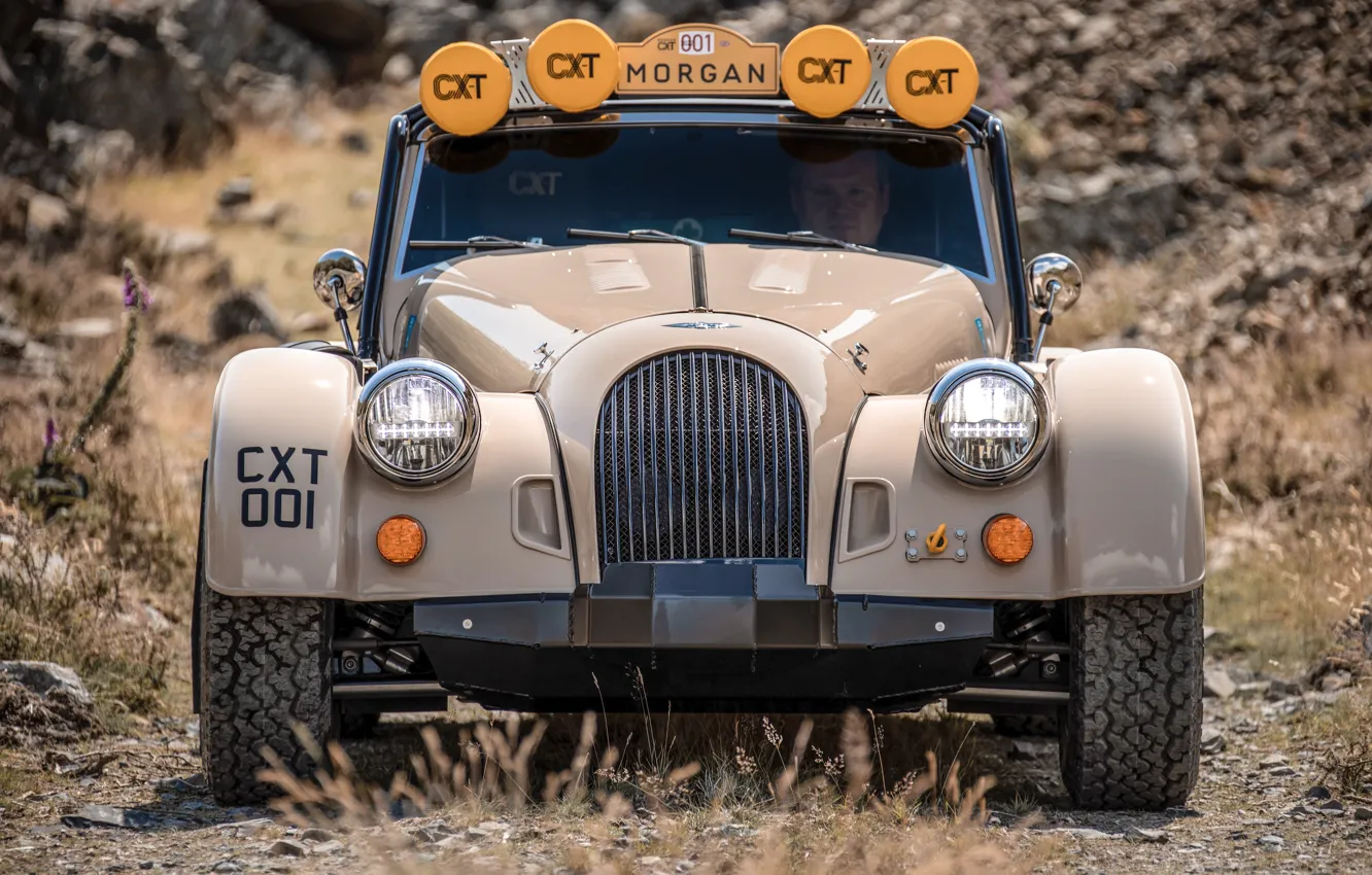 Фото обои front, Morgan, Plus Four, Morgan Plus Four CX-T