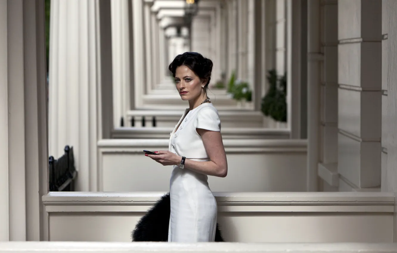 Фото обои сериал, serial, шерлок, sherlock bbc, лара пюльве, lara pulver, ирэн адлер, irene adler