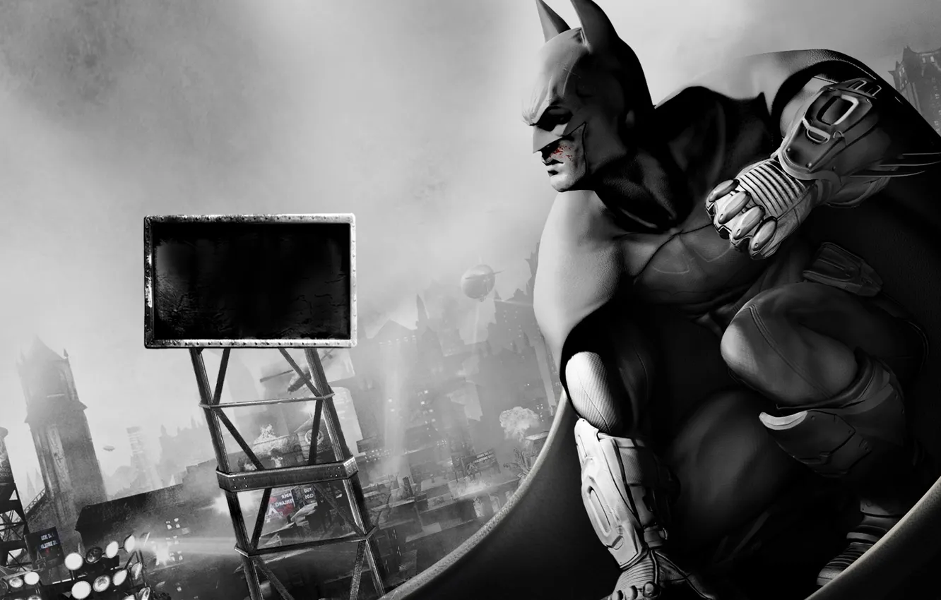 Фото обои герой, Batman, games, Arkham City