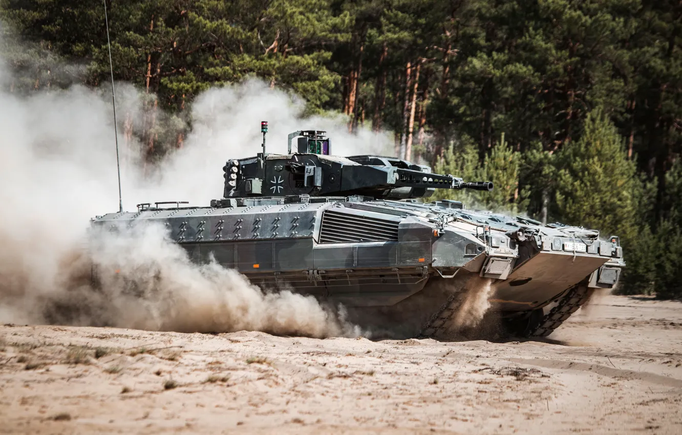 Фото обои Германия, Пума, Бронетранспортер, Puma, Бундесвер, БМП, Bundeswehr, Вооружённые Силы ФРГ