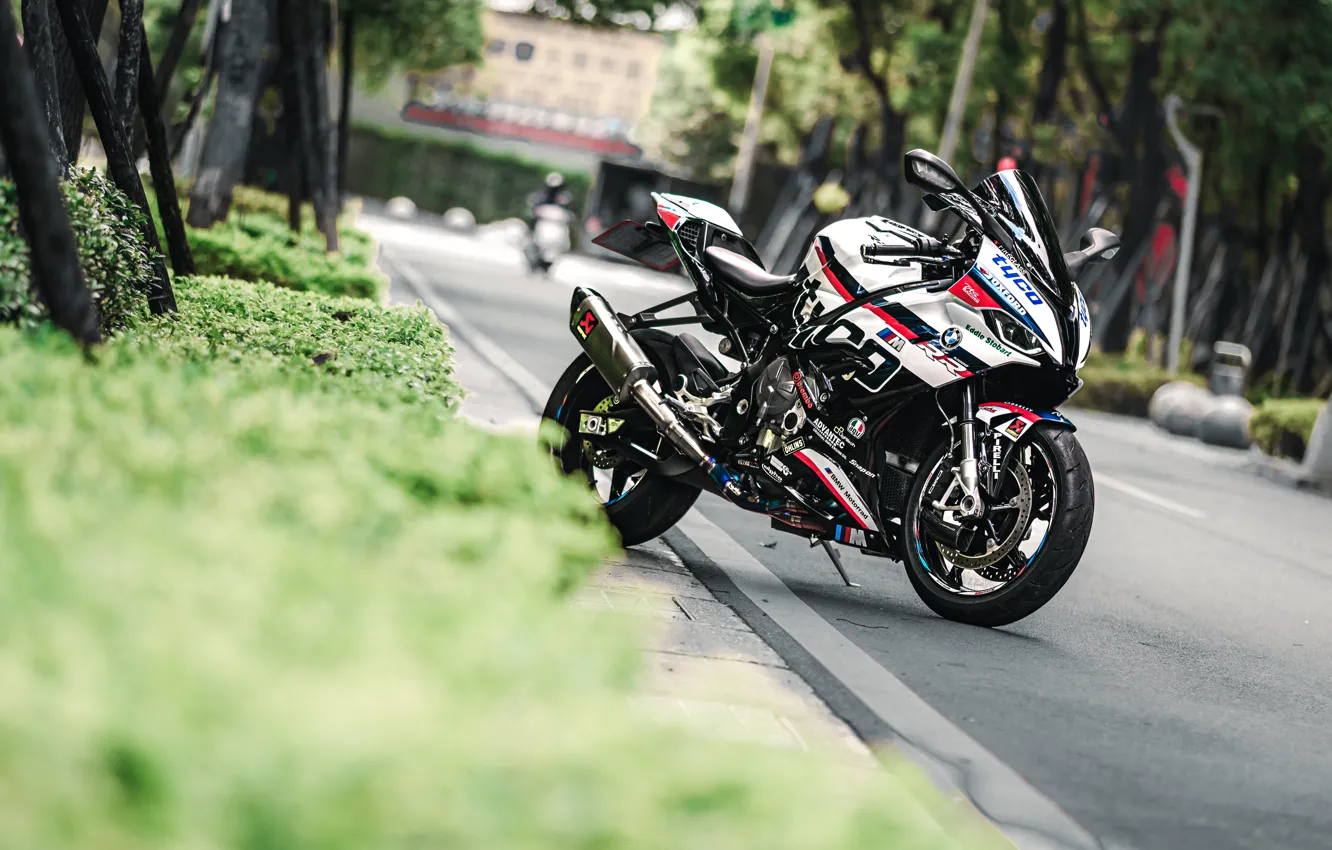 Фото обои Black, White, S1000RR