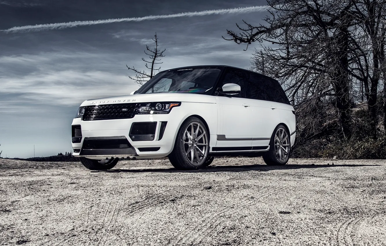 Фото обои Land Rover, Range Rover, ленд ровер, рендж ровер, Vogue, 2015