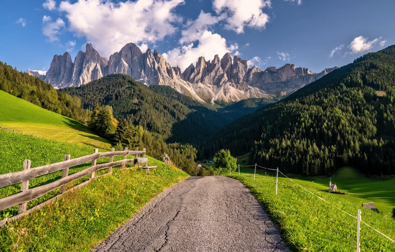 Фото обои горы, Альпы, Италия, Доломиты