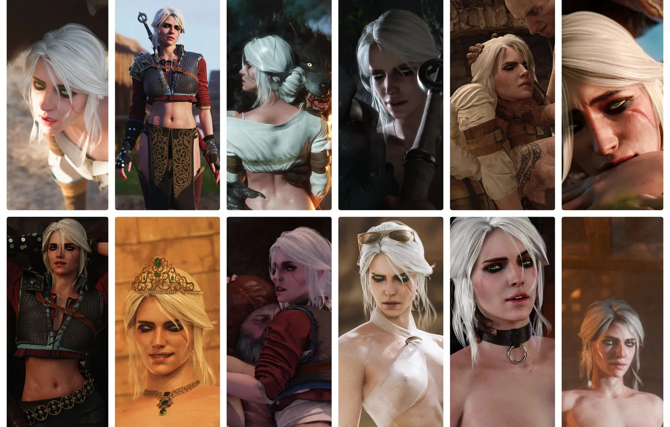 Фото обои sexy girl, The Witcher 3 Wild Hunt, Ciri, Cirilla, game art