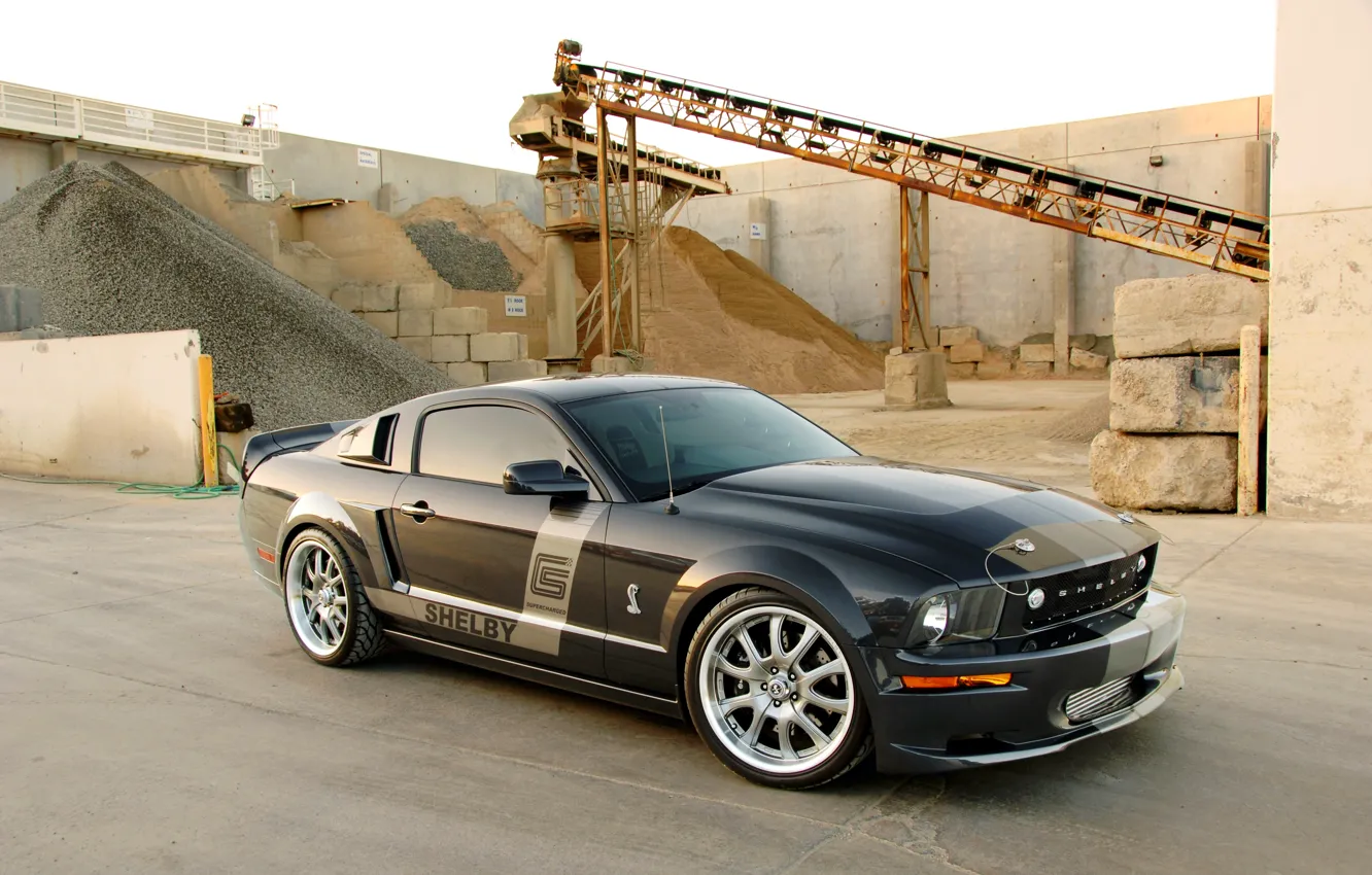 Фото обои Mustang, Ford, Shelby, 2008, мустанг, форд, шелби, Turn 2