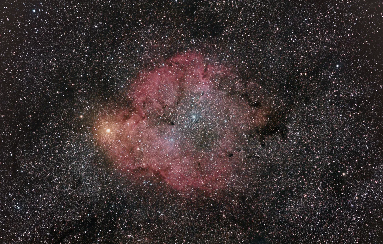 Фото обои туманность, эмиссионная, IC 1396, в Цефее