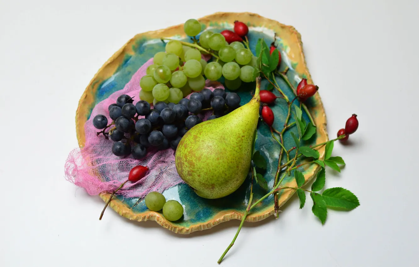 Фото обои груша, фрукты, натюрморт