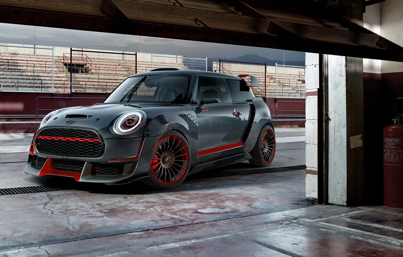 Фото обои Concept, Mini, Cooper, 2017, John Cooper Works GP