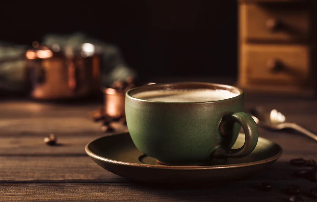 Фото обои кофе, завтрак, чашка, Iryna Melnyk